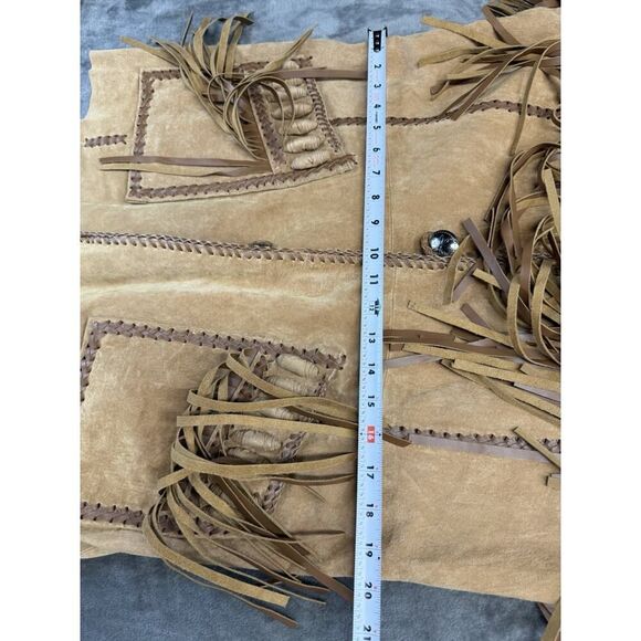 Scully Men’s Western Fringe Boar Suede Jacket w/ Beading sz 40 US - Picture 10 of 15